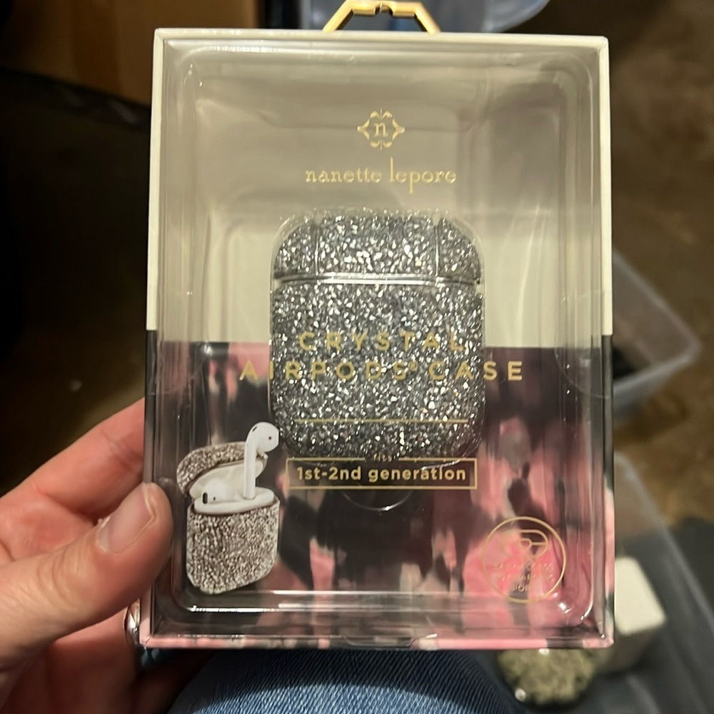New Nanette Lepore Crystal AirPods Case